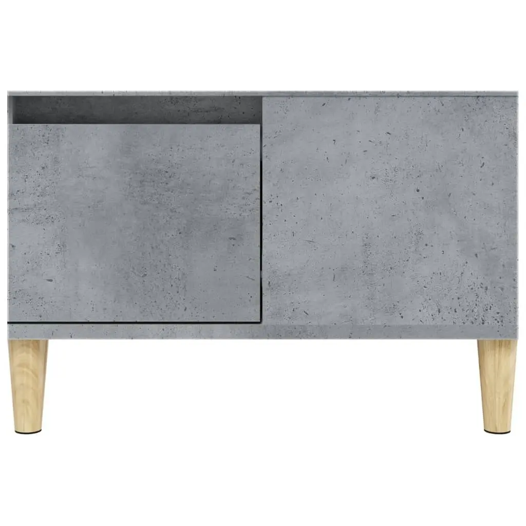 Coffee Table Concrete Grey 55x55x36.5 cm Engineered Wood 821080