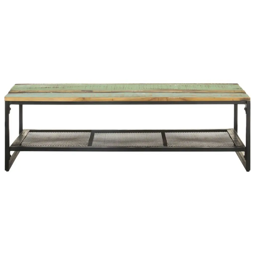 Coffee Table 110x60x35 cm Solid Reclaimed Wood 320245