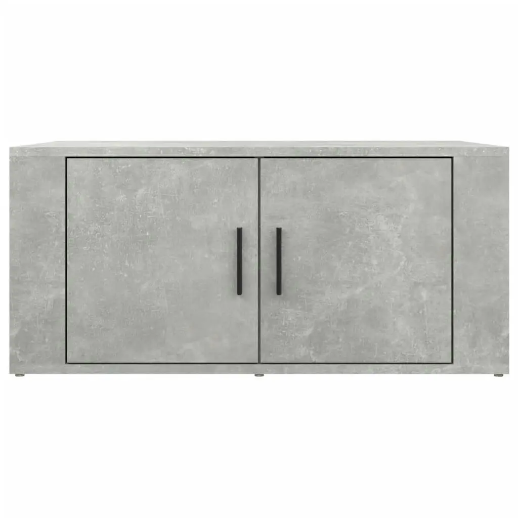 Coffee Table Concrete Grey 80x50x36 cm Engineered Wood 816516