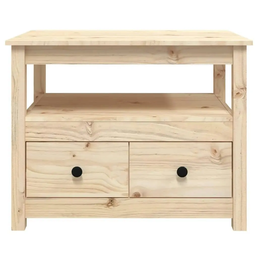 Coffee Table 71x49x55 cm Solid Wood Pine 820936