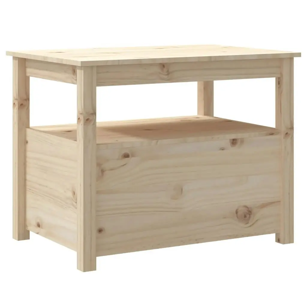 Coffee Table 71x49x55 cm Solid Wood Pine 820936