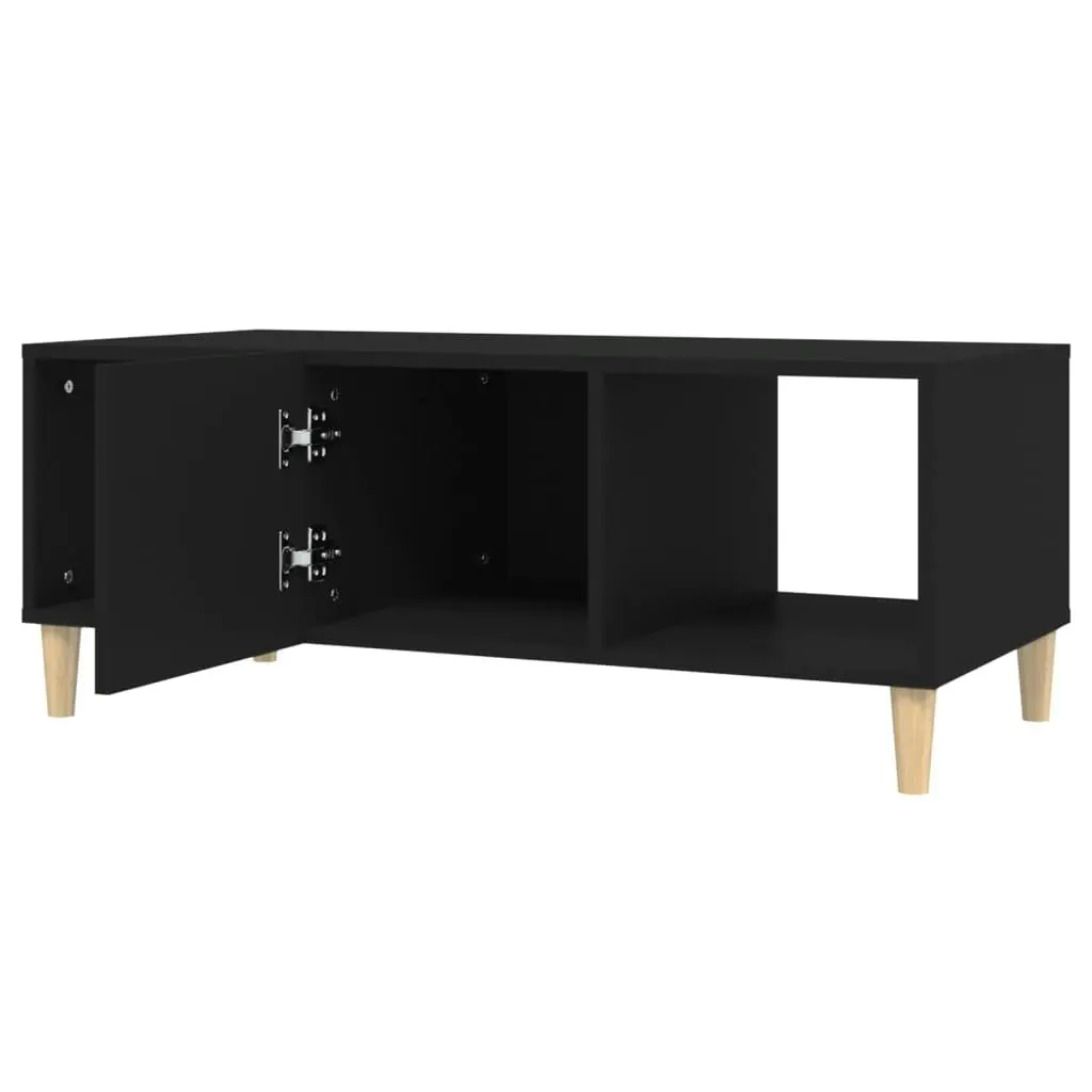 Coffee Table Black 102x50x40 cm Engineered Wood 812691