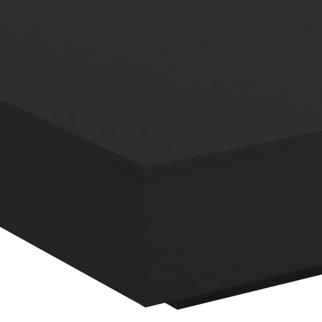 Coffee Table Black 100x100x31 cm Engineered Wood 836596