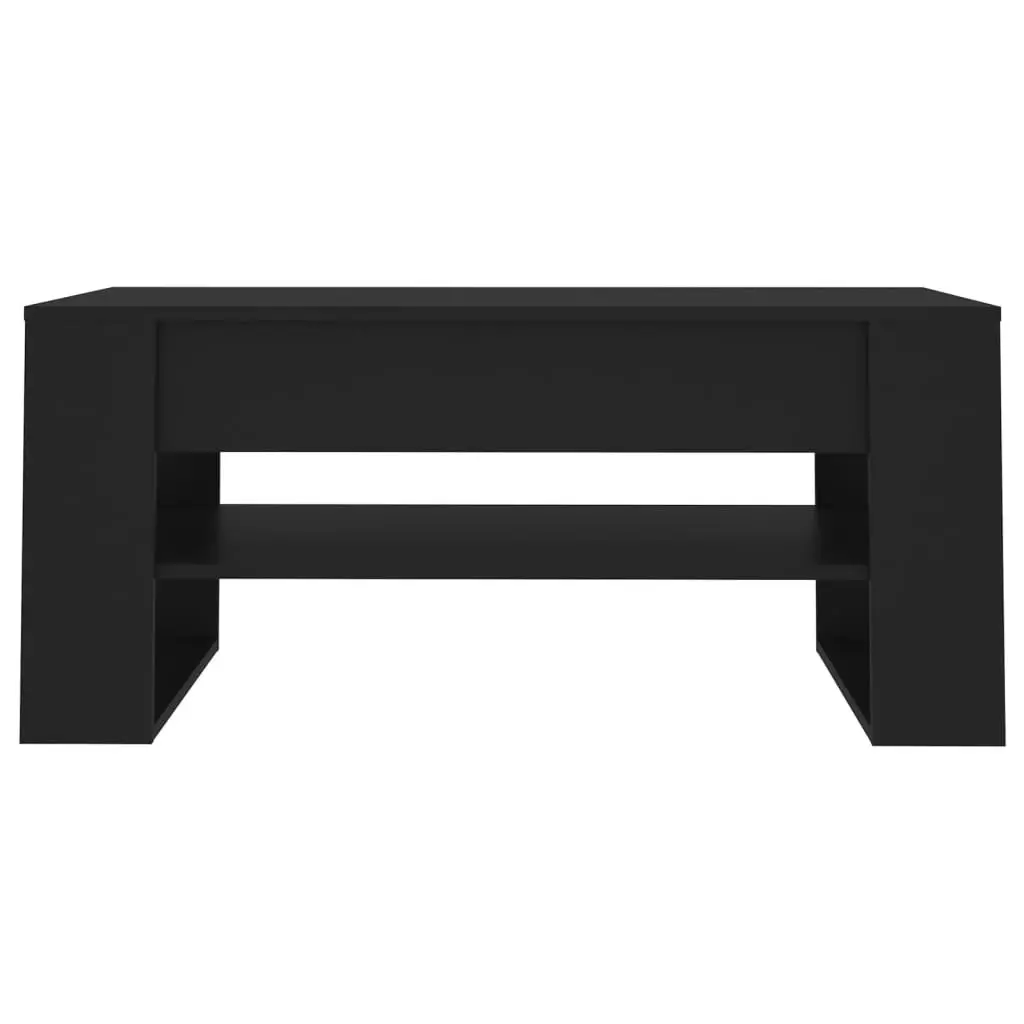 Coffee Table Black 102x55x45 cm Engineered Wood 810900