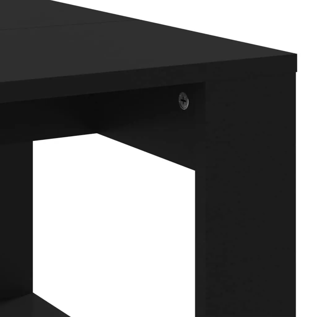 Coffee Table Black 102x50x35 cm Engineered Wood 823359