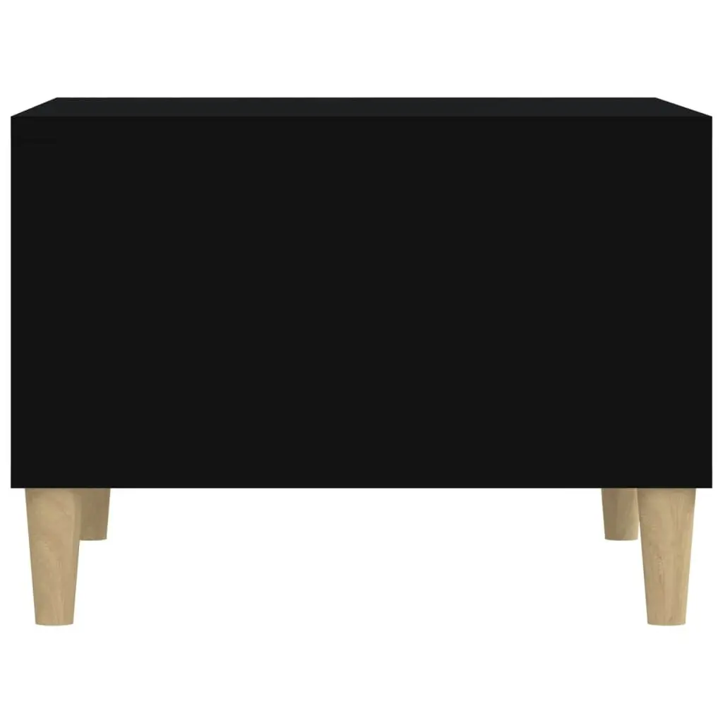 Coffee Table Black 60x50x36.5 cm Engineered Wood 821029