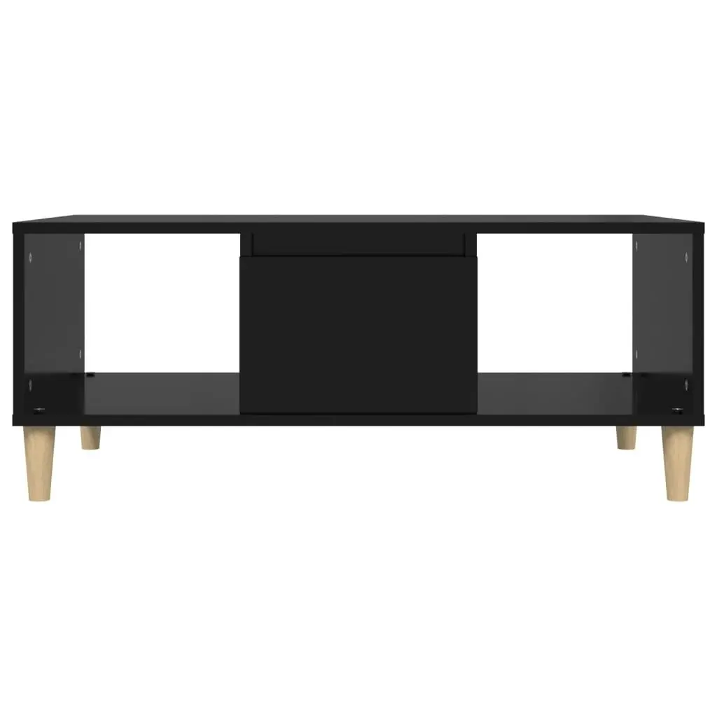 Coffee Table Black 90x50x36.5 cm Engineered Wood 821061