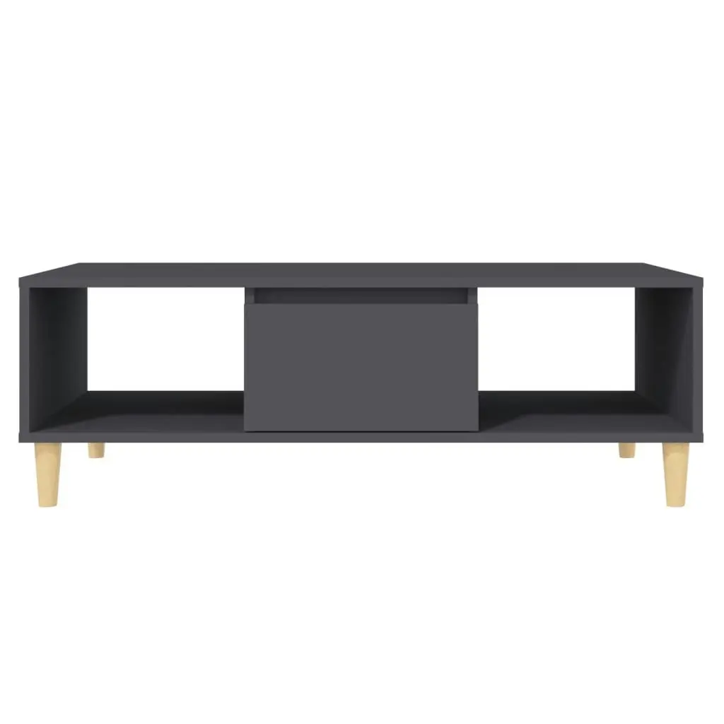 Coffee Table Grey 103.5x60x35 cm Engineered Wood 806015