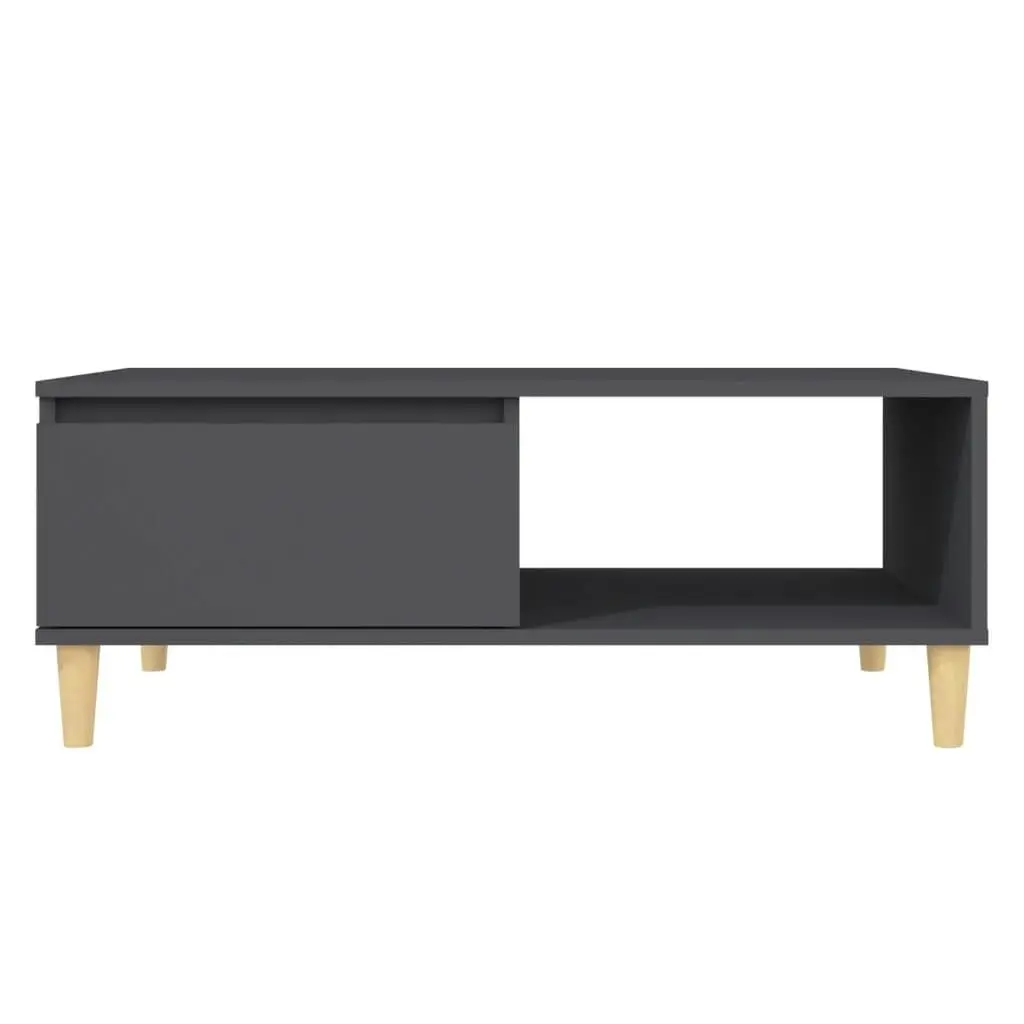 Coffee Table Grey 90x60x35 cm Engineered Wood 805997