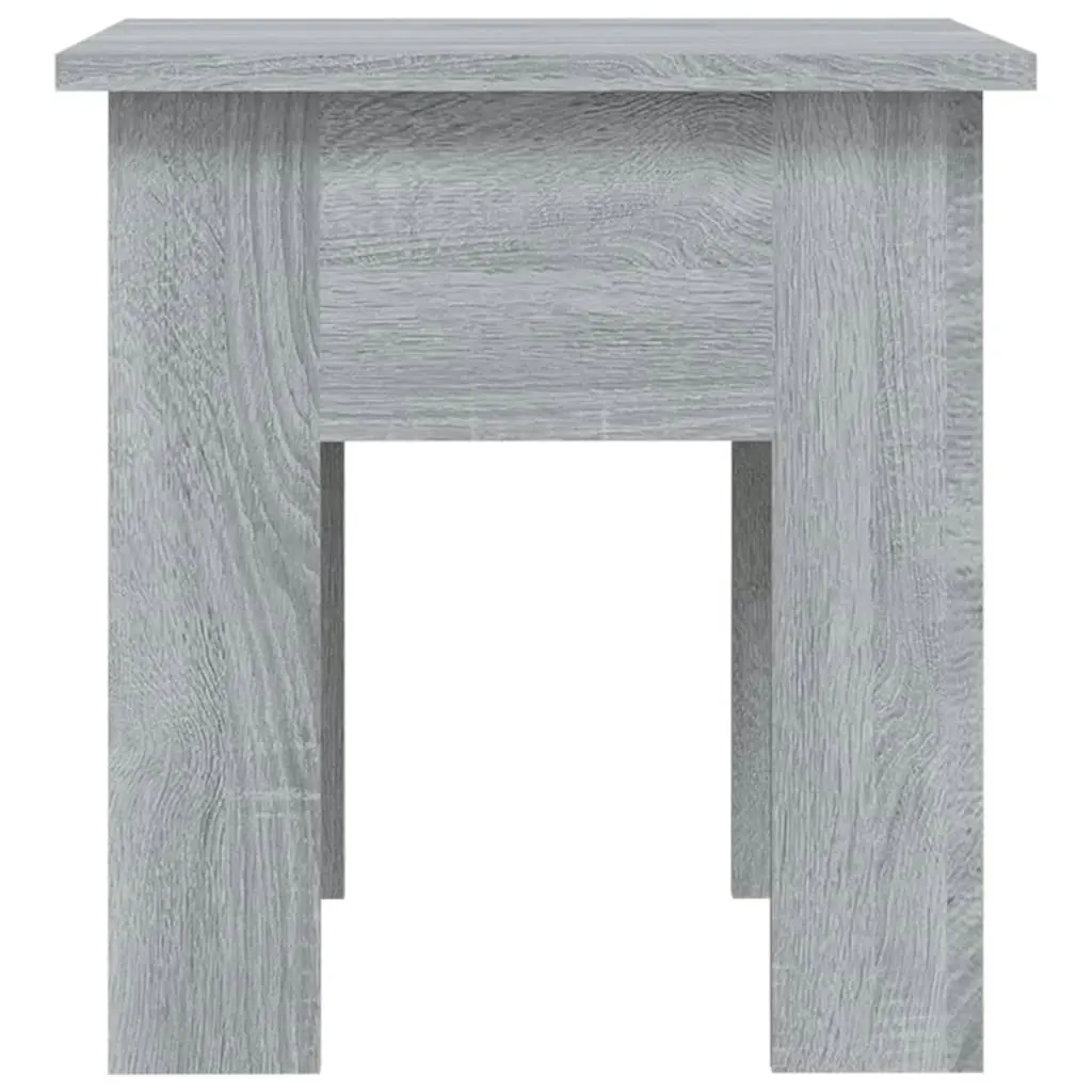 Coffee Table Grey Sonoma 40x40x42 cm Engineered Wood 813072