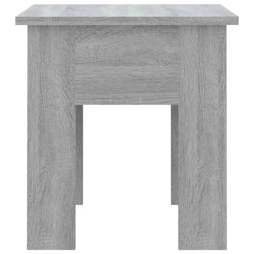 Coffee Table Grey Sonoma 40x40x42 cm Engineered Wood 813072