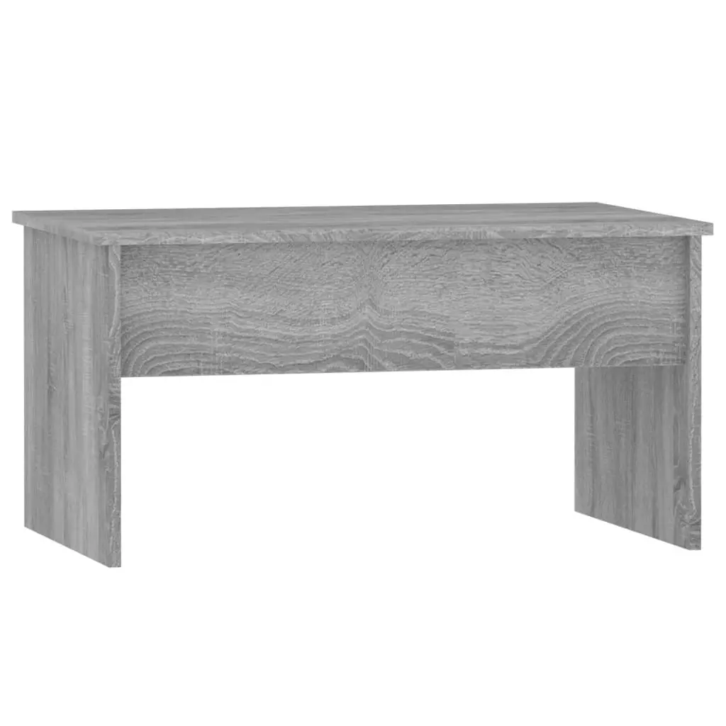 Coffee Table Grey Sonoma 80x50.5x41.5 cm Engineered Wood 819288