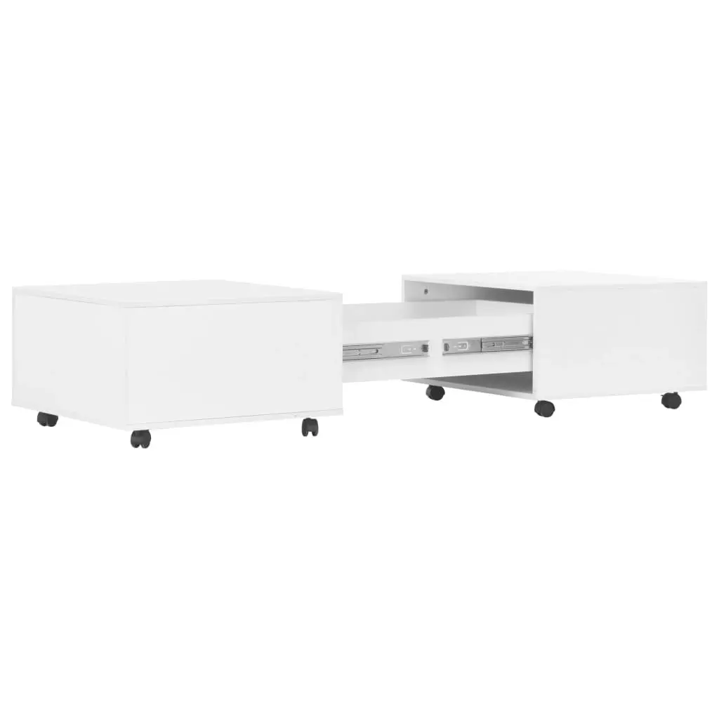 Coffee Table High Gloss White 120x60x35 cm 283727