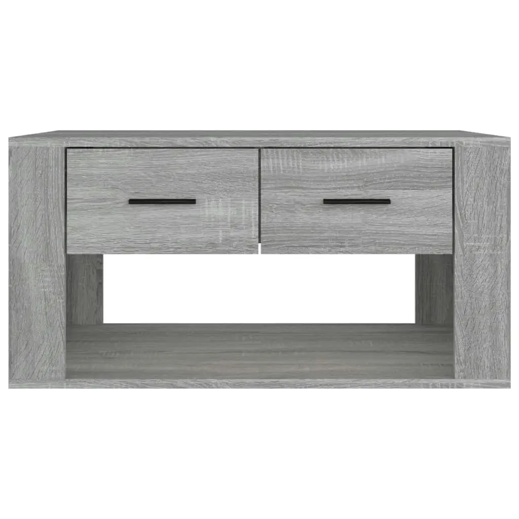 Coffee Table Grey Sonoma 80x50x40 cm Engineered Wood 816534