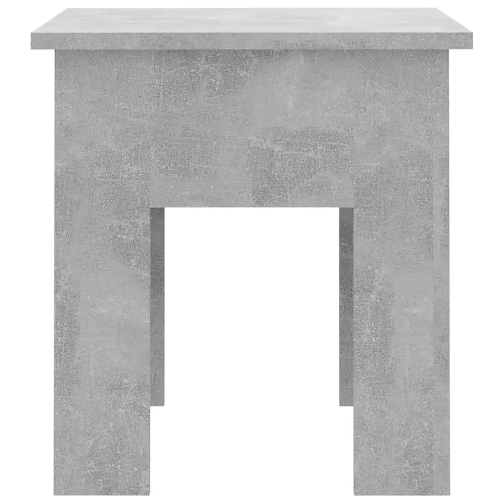 Coffee Table Concrete Grey 40x40x42 cm Engineered Wood 810248