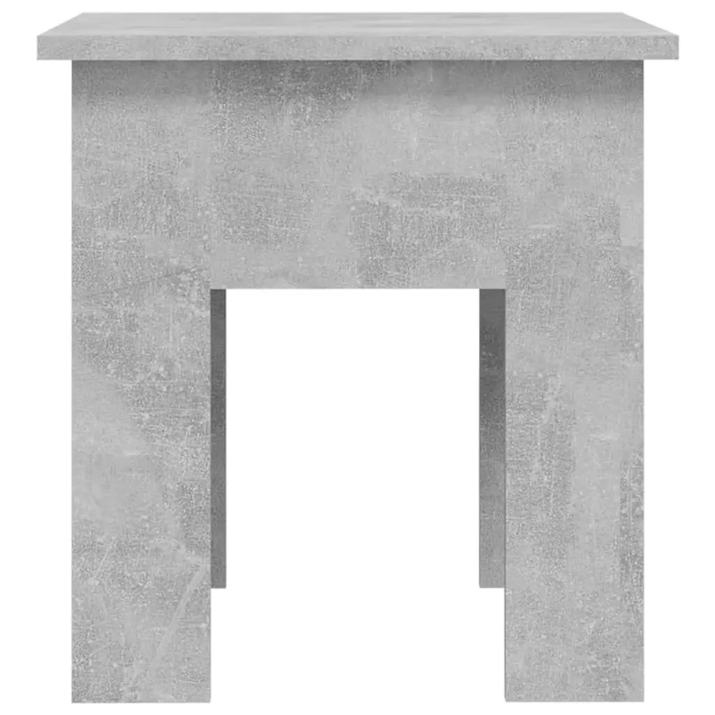 Coffee Table Concrete Grey 40x40x42 cm Engineered Wood 810248