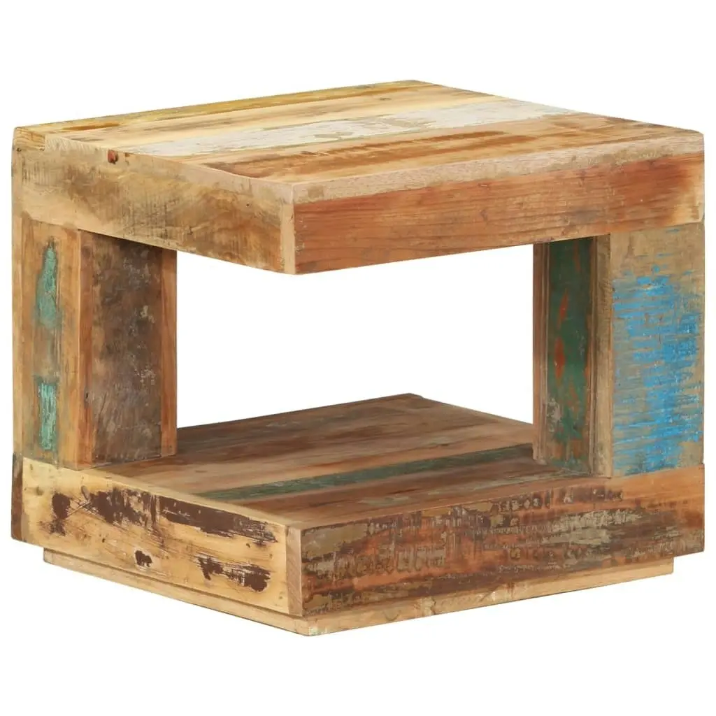 Coffee Table 45x45x40 cm Solid Wood Reclaimed 338008