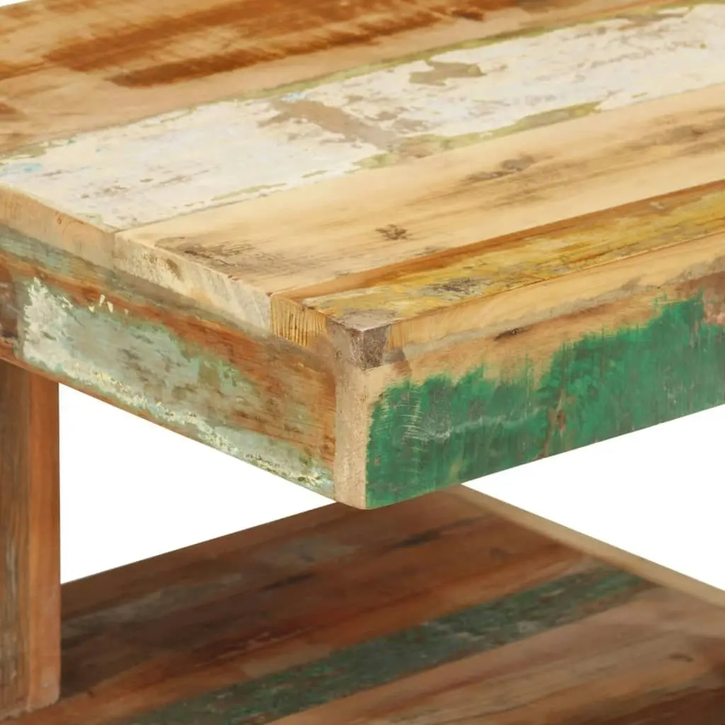 Coffee Table 45x45x40 cm Solid Wood Reclaimed 338008