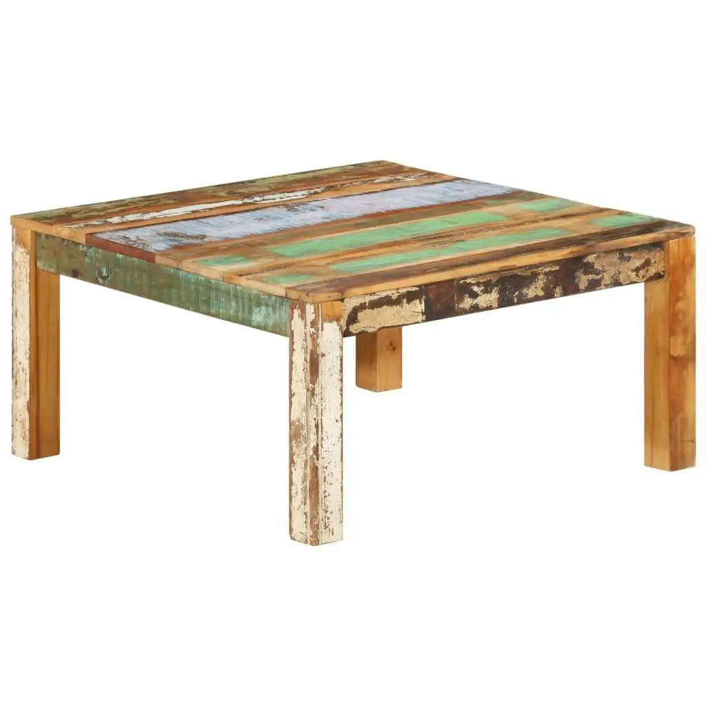 Coffee Table 80x80x40 cm Solid Wood Reclaimed 338030