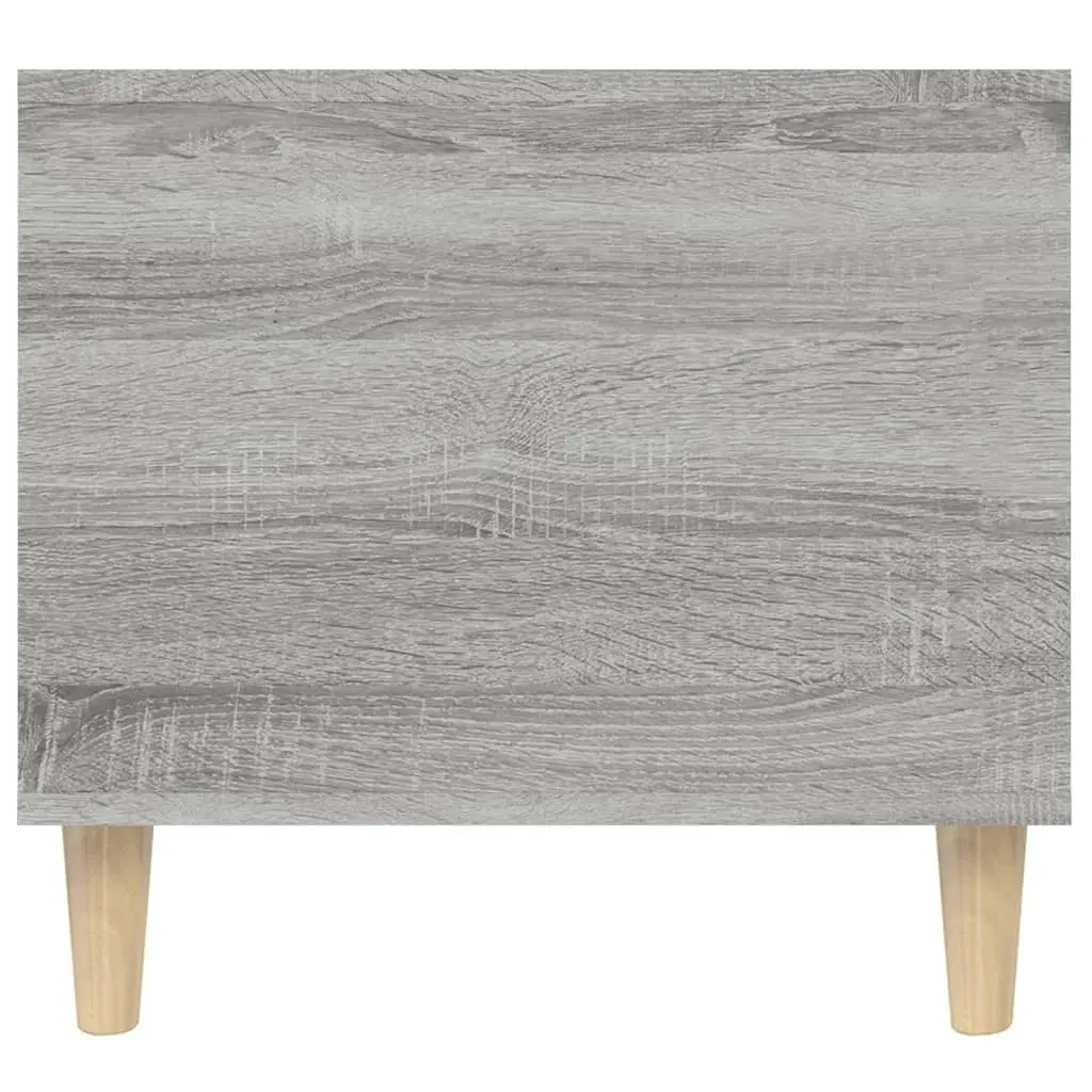 Coffee Table Grey Sonoma 90x49x45 cm Engineered Wood 819618