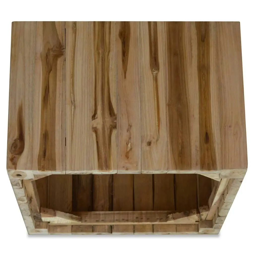 Coffee Table Genuine Teak 50x50x35 cm 244555