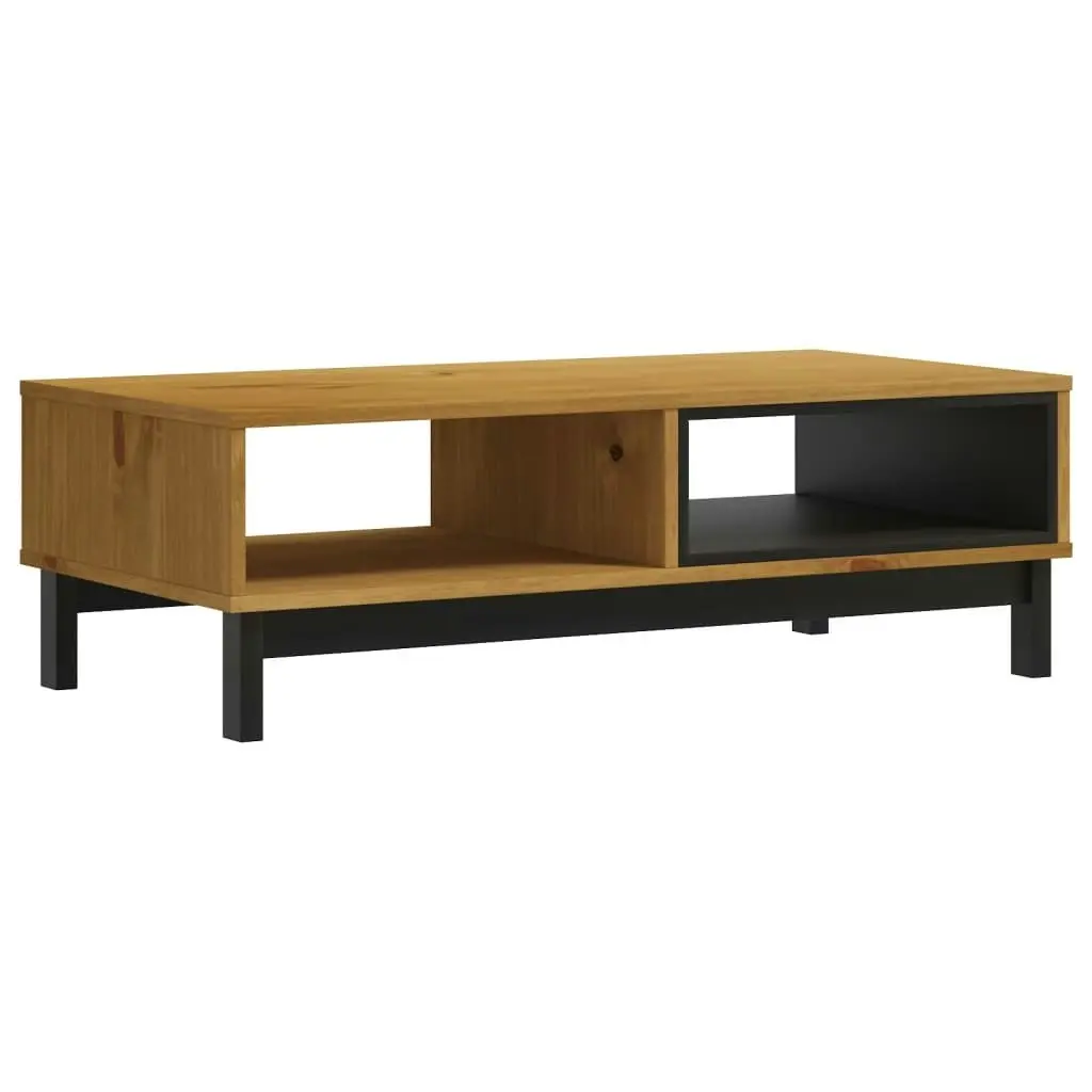 Coffee Table FLAM 100x50x32.5 cm Solid Wood Pine 357822