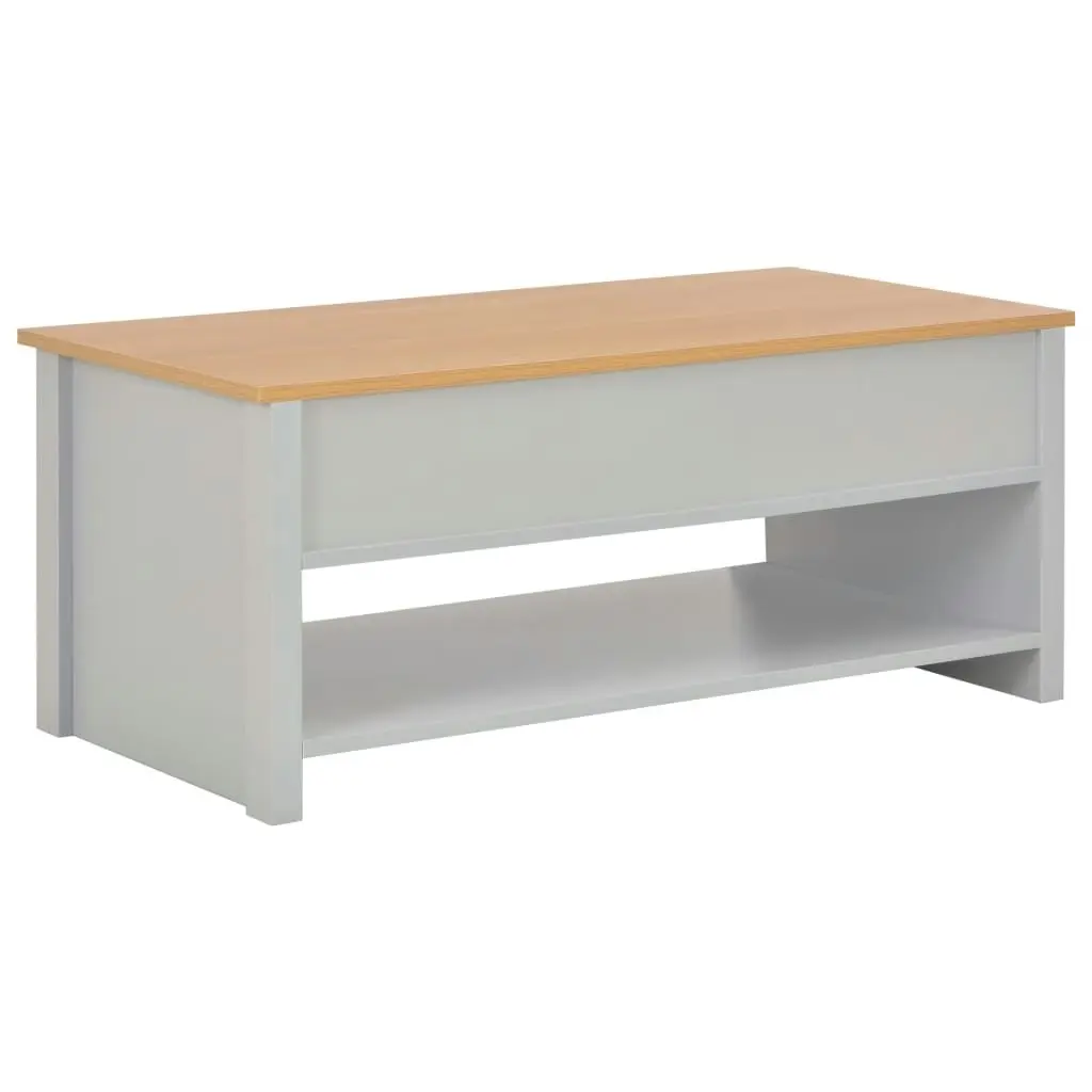 Coffee Table Grey 100x50x42 cm 283738