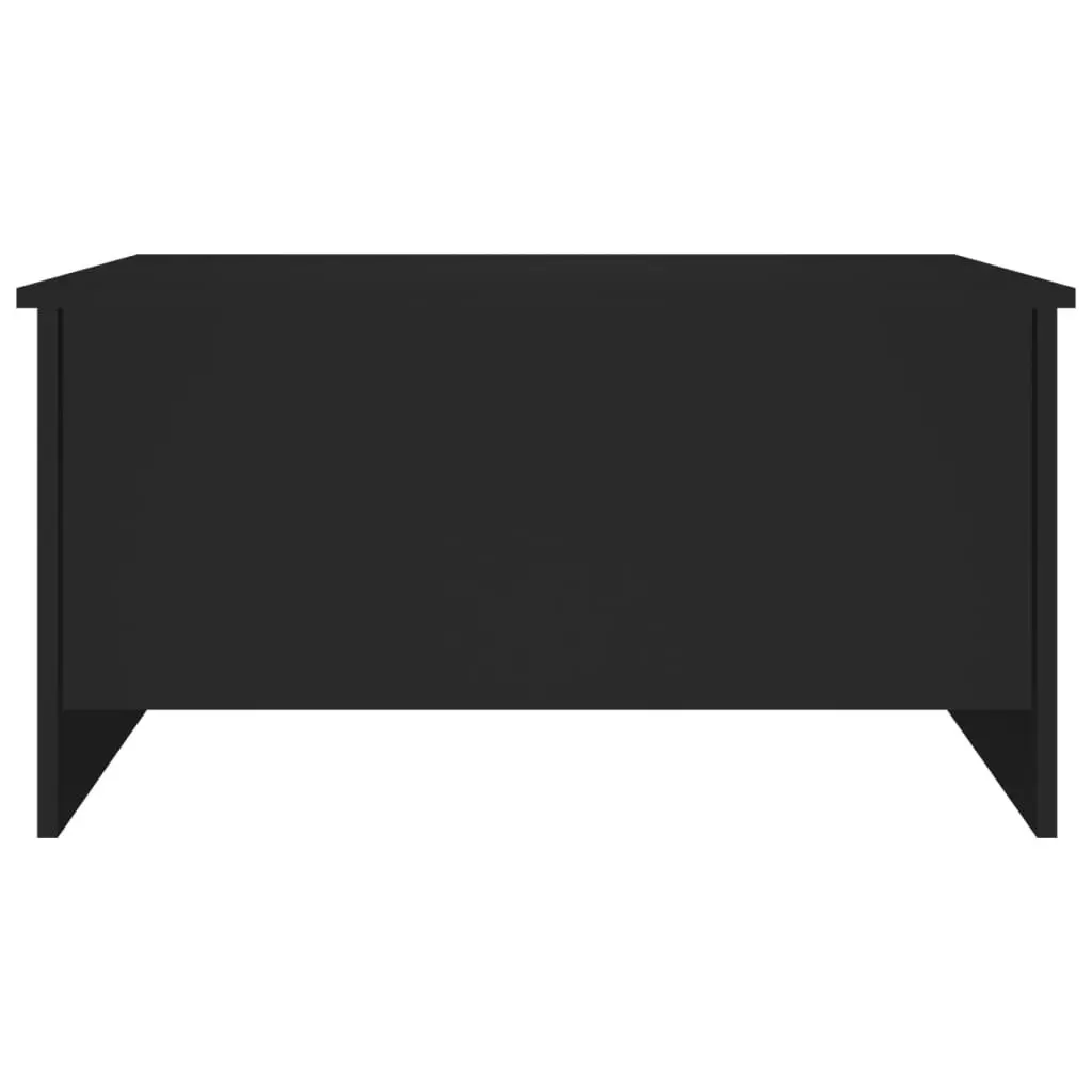 Coffee Table Black 80x55.5x41.5 cm Engineered Wood 809675