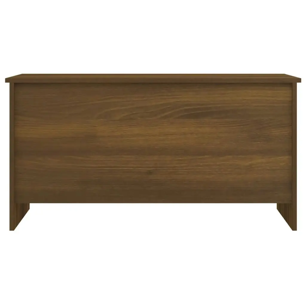 Coffee Table Brown Oak 102x55.5x52.5 cm Engineered Wood 819268