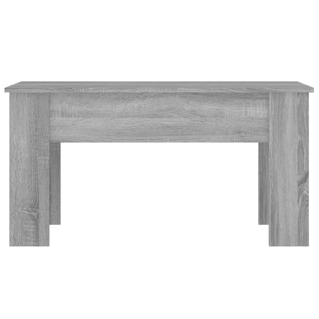 Coffee Table Grey Sonoma 101x49x52 cm Engineered Wood 819279