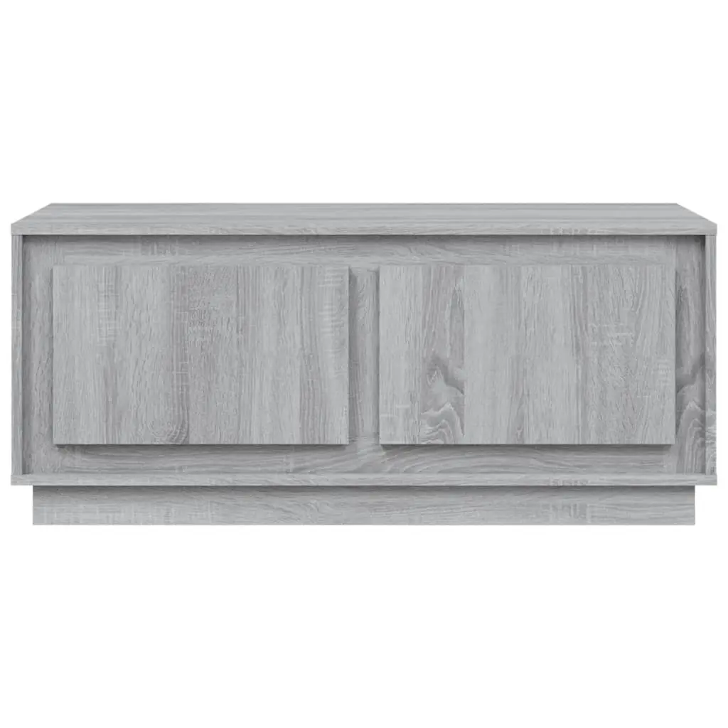 Coffee Table Grey Sonoma 102x50x44 cm Engineered Wood 819882