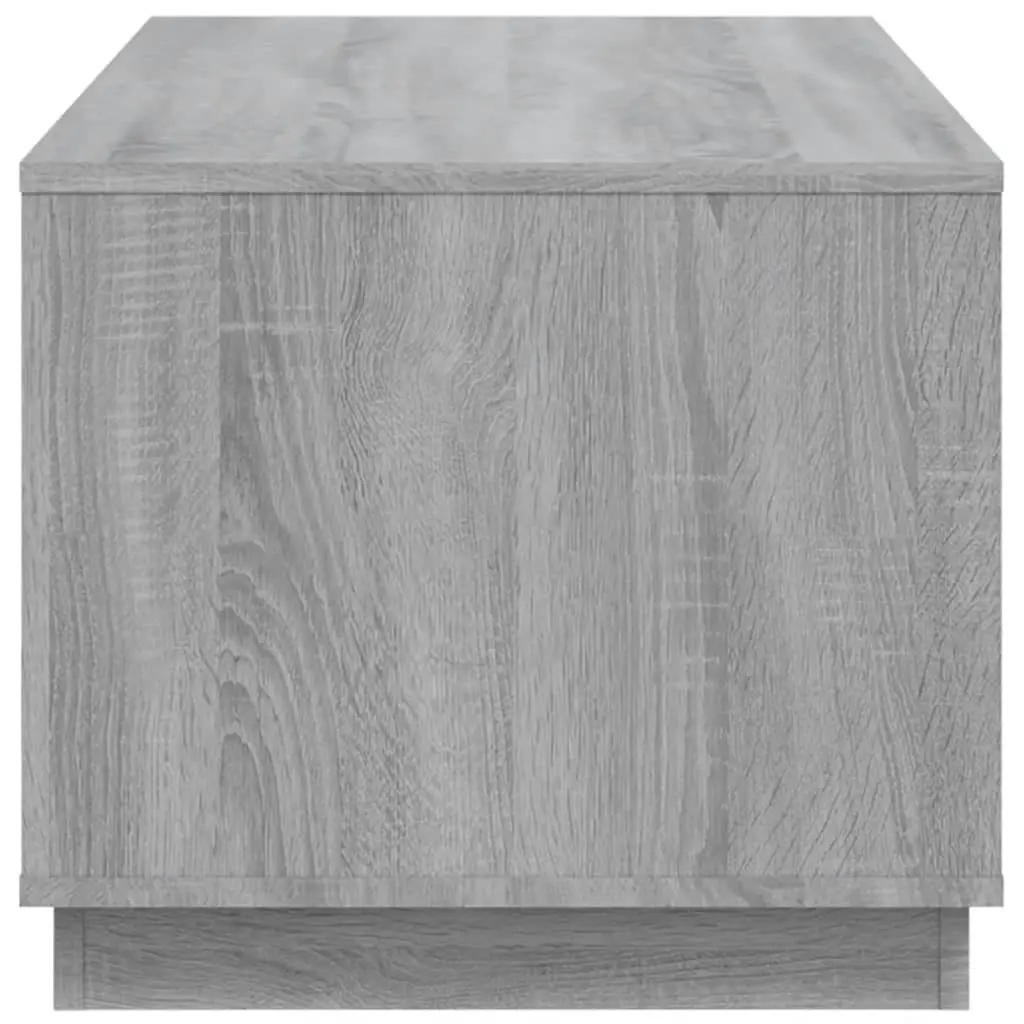 Coffee Table Grey Sonoma 102x50x44 cm Engineered Wood 819882