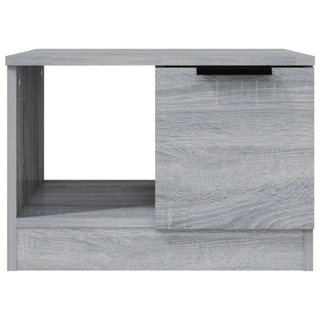 Coffee Table Grey Sonoma 50x50x36 cm Engineered Wood 817076