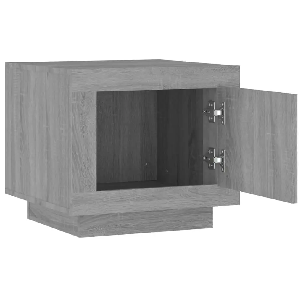 Coffee Table Grey Sonoma 51x50x45 cm Engineered Wood 817229