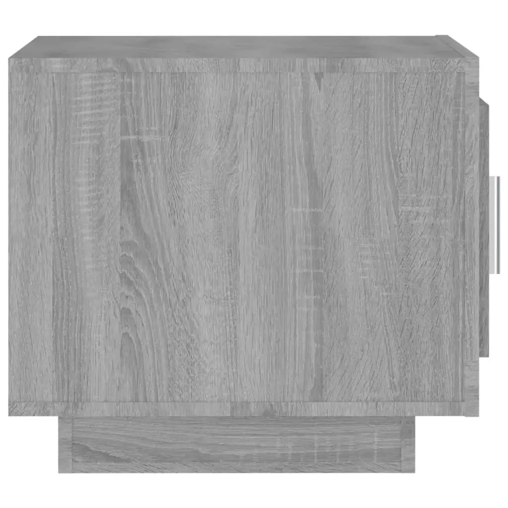 Coffee Table Grey Sonoma 51x50x45 cm Engineered Wood 817229