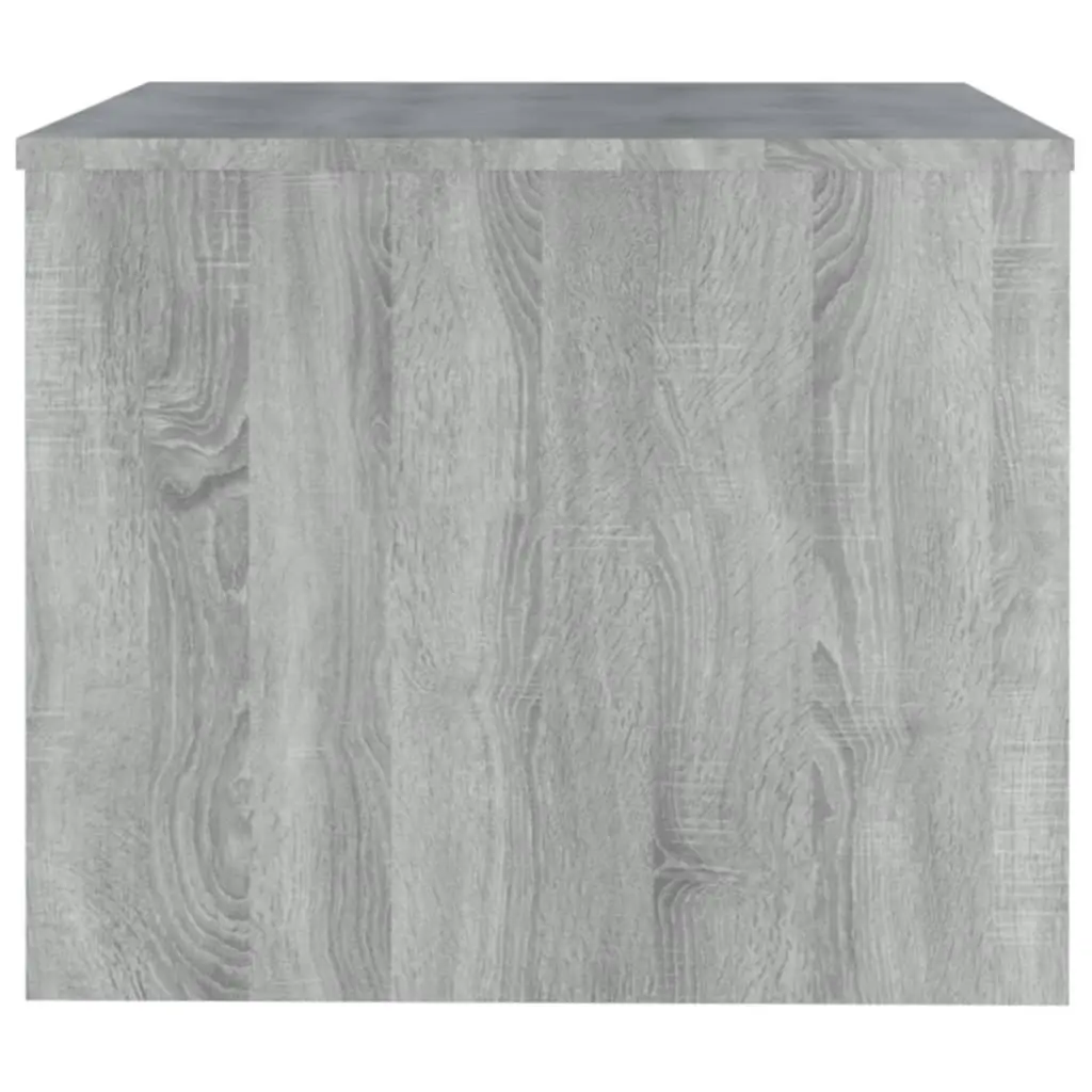 Coffee Table Grey Sonoma 80x50x40 cm Engineered Wood 819297