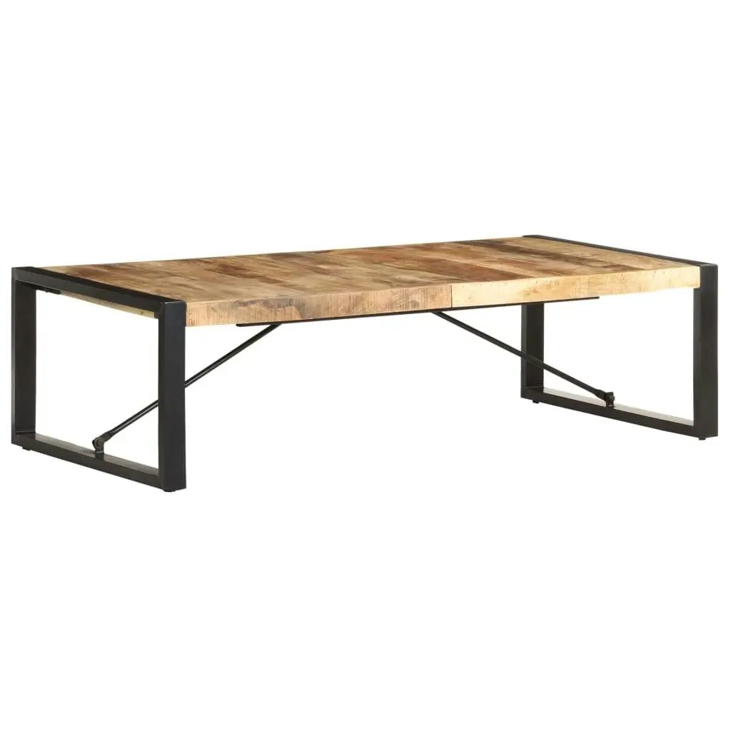 Coffee Table 140x70x40 cm Solid Wood Mango 321584