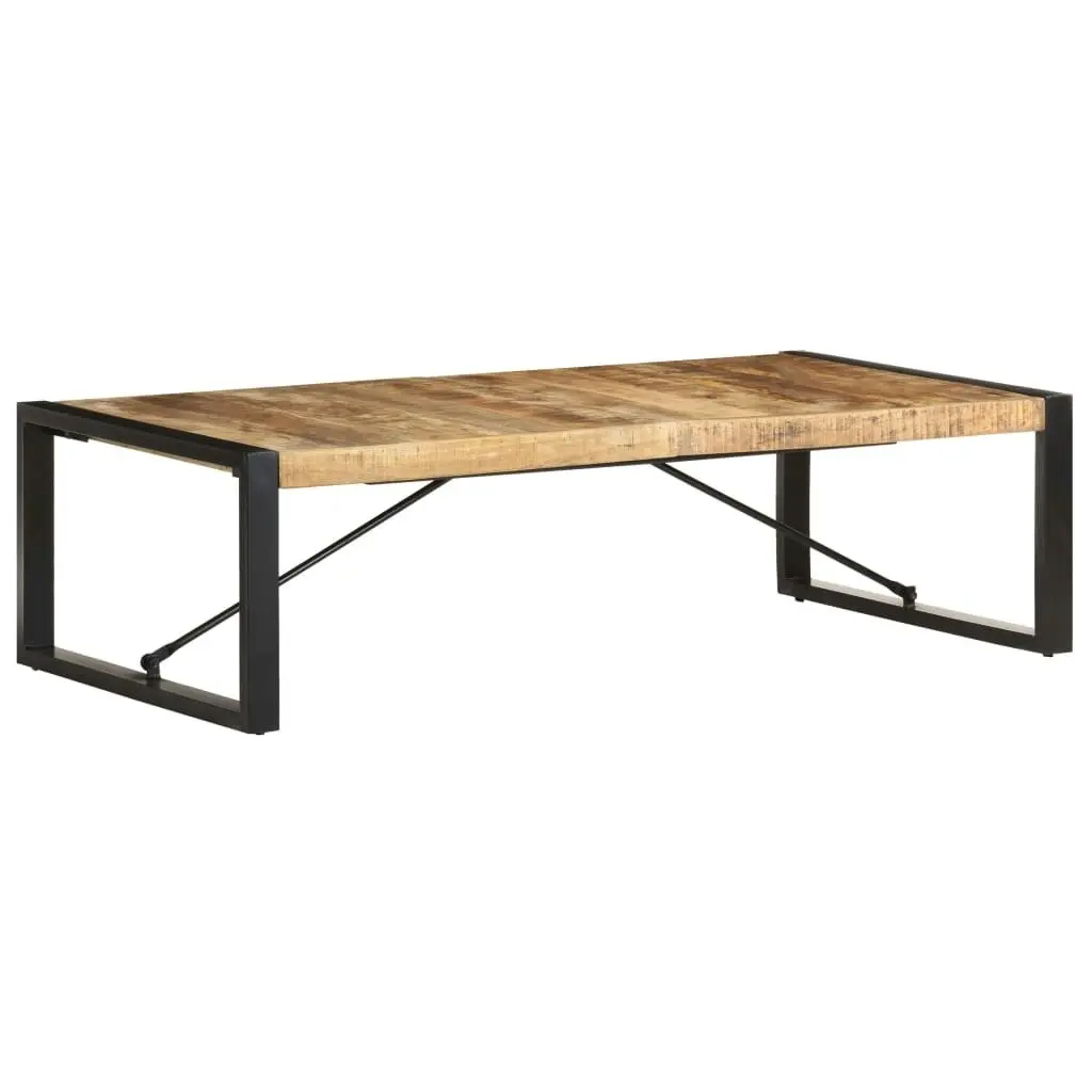 Coffee Table 140x70x40 cm Solid Wood Mango 321584