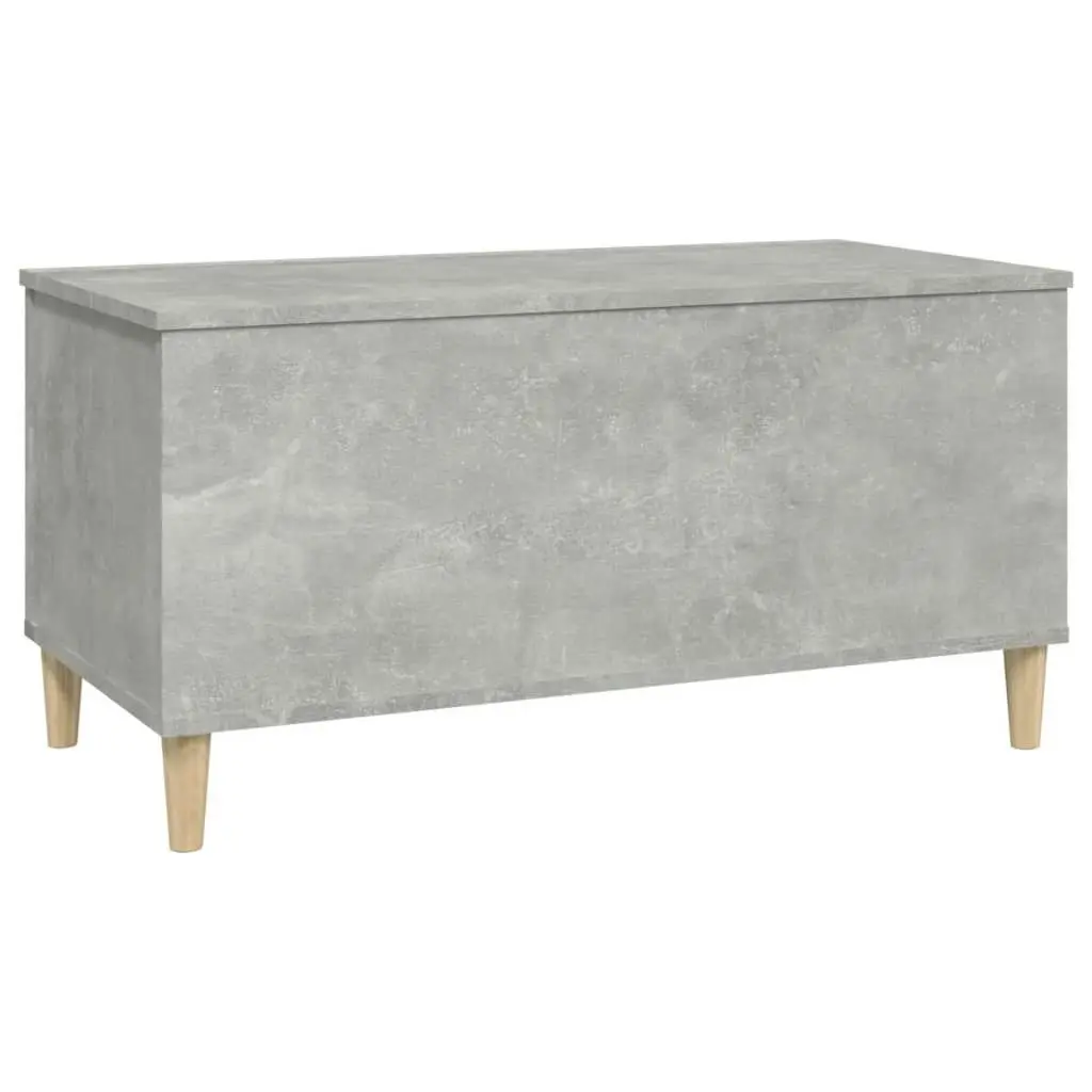 Coffee Table Concrete Grey 90x44.5x45 cm Engineered Wood 819584