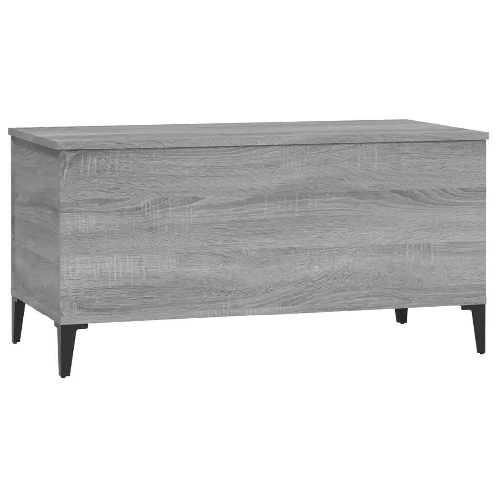 Coffee Table Grey Sonoma 90x44.5x45 cm Engineered Wood 819594