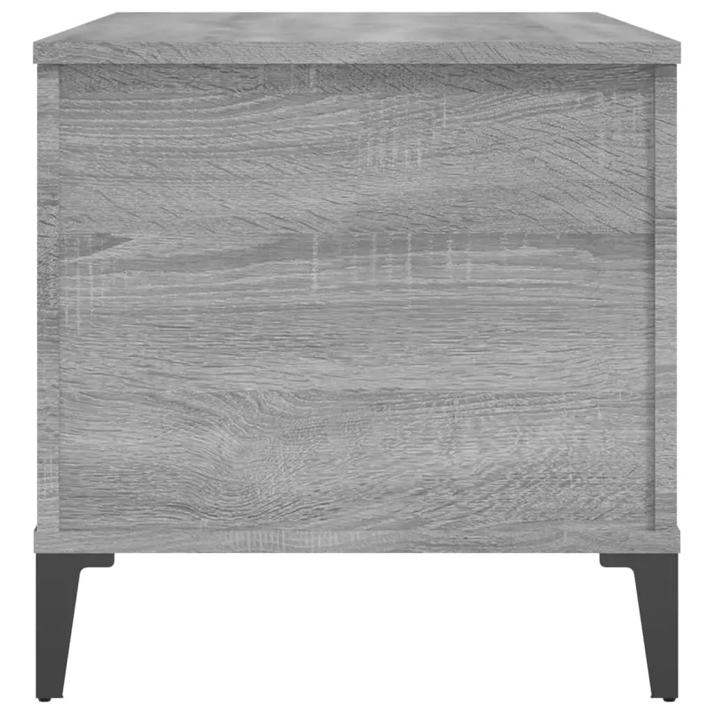 Coffee Table Grey Sonoma 90x44.5x45 cm Engineered Wood 819594