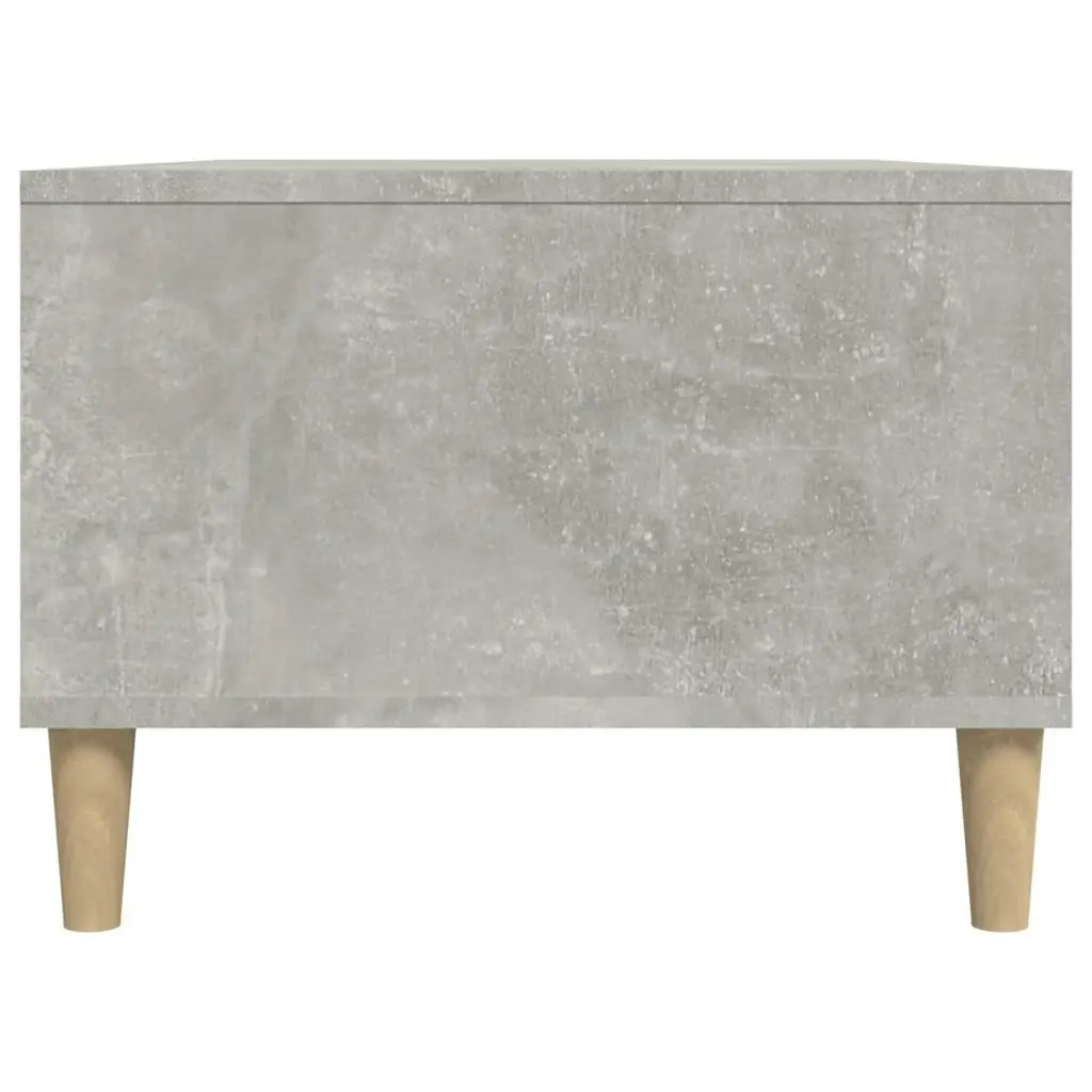 Coffee Table Concrete Grey 90x50x36.5 cm Engineered Wood 821064