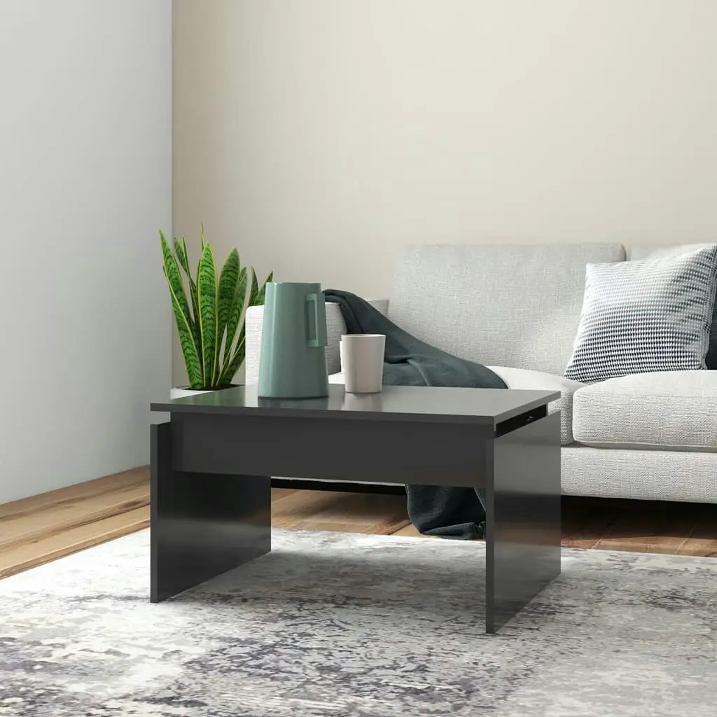 Coffee Table Grey 68x50x38 cm Engineered Wood 808334