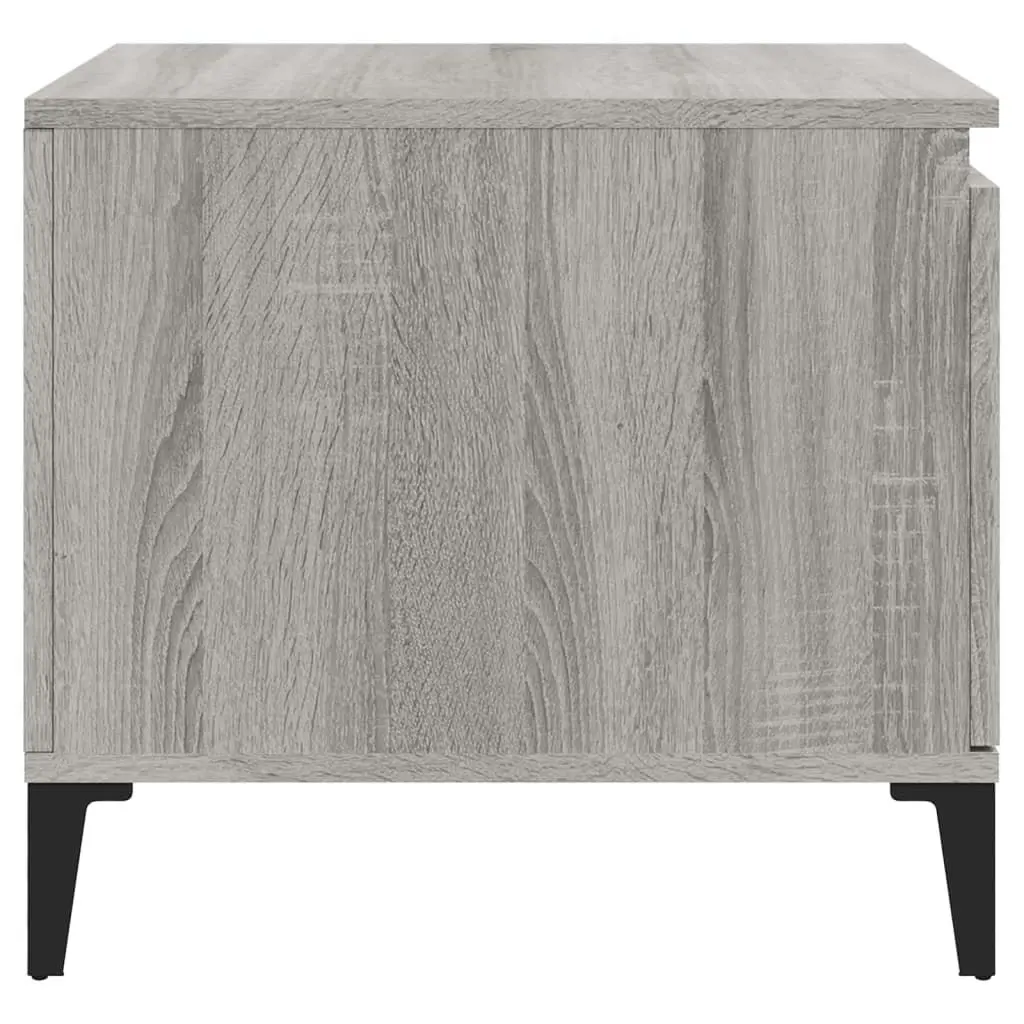 Coffee Table Grey Sonoma 100x50x45 cm Engineered Wood 821138