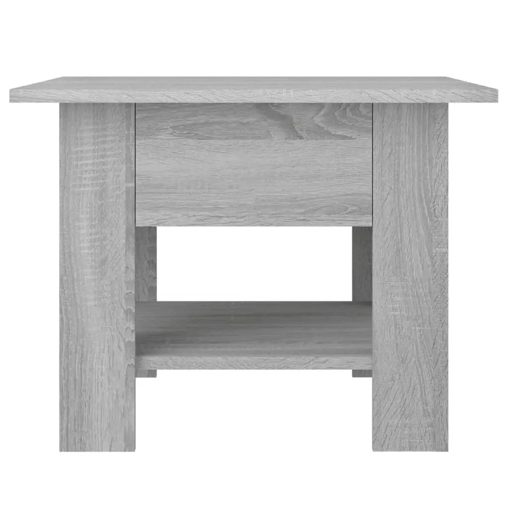 Coffee Table Grey Sonoma 55x55x42 cm Engineered Wood 813078