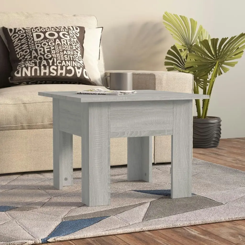 Coffee Table Grey Sonoma 55x55x42 cm Engineered Wood 813069