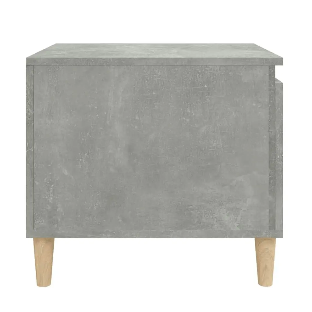 Coffee Table Concrete Grey 100x50x45 cm Engineered Wood 821128