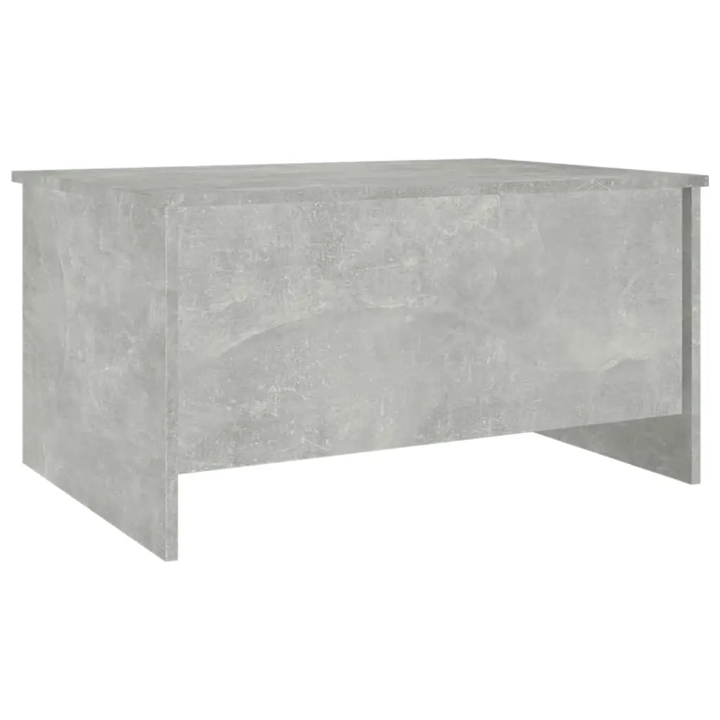 Coffee Table Concrete Grey 80x55.5x41.5 cm Engineered Wood 809678