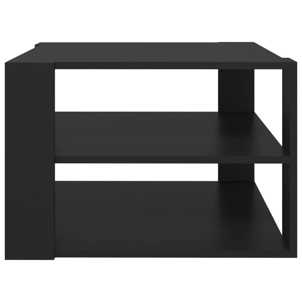 Coffee Table Black 60x60x40 cm Engineered Wood 806320