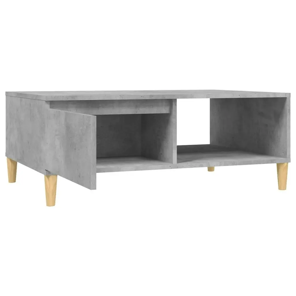 Coffee Table Concrete Grey 90x60x35 cm Engineered Wood 805999